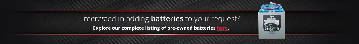 Pre-Owned Batteries