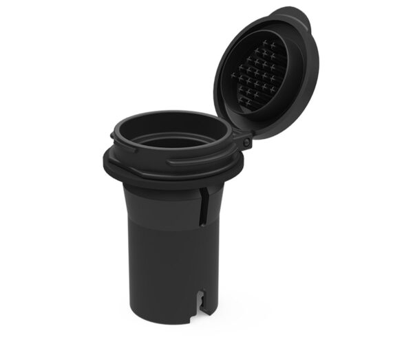 Flow-Rite Water Wise Flip Top Vent Cap, Black Length Hawker Cover - Image 1